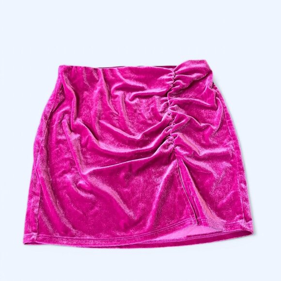 Bozzolo velvet mini skirt size medium - Picture 1 of 2